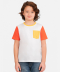 Colorblock Cotton T-Shirt