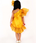 Yellow Marble Dress