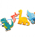 3 In 1 Open Ended Free Play Toys - Dinosaur World