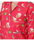 Women Sweet Christmas Pajama Set
