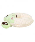 Baby Moo Funny Frog Green Memory Pillow
