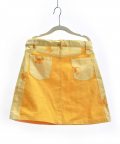 Kitty Kat Yellow A-Line Skirt