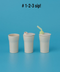 Miniware 1-2-3 Sip! Sippy Cup Vanilla/Key Lime