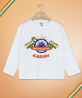Personalised Name Happy Republic Day T-Shirt 