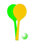 Plastic Badminton Racket Set for Kids | Badminton Set Indoor & Outdoor Game for Kids (Made in India)
