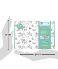 Pep Play Doodle Placemats Set Vehicle Series