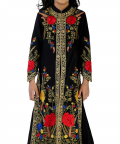 Resham Embroidery Kurta with Skirt