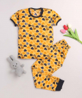 Royal Brats Night Wear with a Heart AOP -Yellow