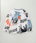 Royal Brats Full Sleeves Dogs Print T-Shirt