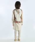 Ivory Embroidered Bundi Jacket