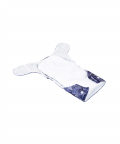 Denim Print Blue Adjustable & Washable Diaper