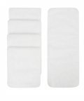 Plain 12X32 Cm White 5 Pk Diaper Liner