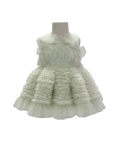 The Ariel Tulle Dress (Sage)