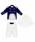Blue Velvet Prince Costume
