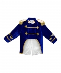 Blue Velvet Prince Costume