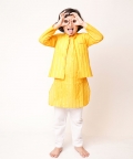 Yellow Kurta Pyjama Set