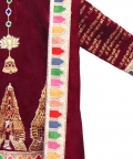 Traditional Velvet Kurta Set