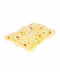 Baby Moo Floral Yellow Rectangular Pillow