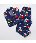 Personalised Flannel Polar Bear Pajama Set For Kids