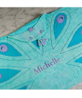 Personalised Peacock Animal Wrap (Baby)