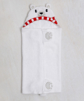 Personalised Polar Bear Organic Animal Wrap (Baby)