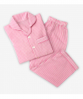Personalised Classic Pink Stripes Pajama Set