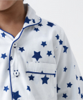 Personalised Navy Stars Pajama Set