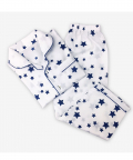 Personalised Navy Stars Pajama Set