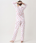 Personalised Organic Tiny Florals Pajama Set For Women