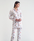 Personalised Work It! Organic Women Pajama Set