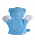 BFF Bear Blue Cartoon Bath Glove