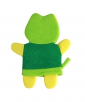 Cute Frog Green Cartoon Bath Glove