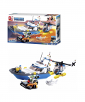 Land & Sea Police (M38-B0657) (347 Pieces)Building Blocks Kit For Boys And Girls