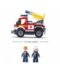 Fire Engine (M38-B0965) (192 Pieces)Building Blocks Kit For Boys And Girls