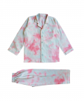Personalised Bubble Gum Tie And Dye Night Suit