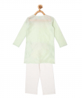 Mint Green Kurta Pyjama Set