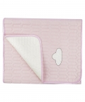 Strawberry In The Clouds Pink Washable Mat With Pillow