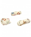 Mattress Set With Neck Pillow And Bolsters I Love Animals