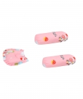 Mattress Set With Neck Pillow And Bolsters Milkaholic Peach