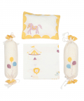 I am going to the circus Cot Bedding Set(Flat) - Yellow