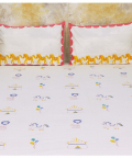 Bed Set- I am going to the circus - Double Bed - Pink