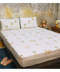 Bed Set- I am going to the circus- Peach - King Bed(Flat)