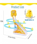 Climbing Toys, Ducks Chasing Race Track Game Set With 3 Duck