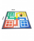 Traditional Indian Parcheesi/Pachisi/Chopat Ludo Play Mat