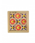 Portable Tic Tac Toe Wooden Educational Aid And Learning Toy