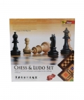 2 In 1 Wooden Chess And Ludo 14X14 Inches Board Games