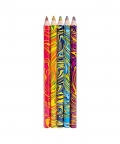 Rainbow Swril Pencils Colors For Kids With Sharpener