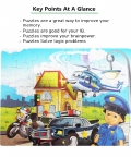 Puzzles Police Theme Play & Learn, Creativity-40 Pieces