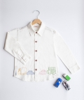 Traffic Embroidered Formal Shirt - White