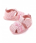 Pink Stripped Sandals
